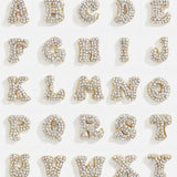  Custom Pavé Letter Slider Bracelet in Gold-Plated Copper - friendship necklace gift from Bestie Keepsake