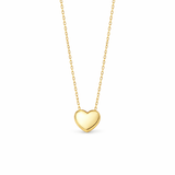  Dainty Heart Pendant S925 Sterling Silver Necklace - friendship necklace gift from Bestie Keepsake