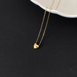  Dainty Heart Pendant S925 Sterling Silver Necklace - friendship necklace gift from Bestie Keepsake