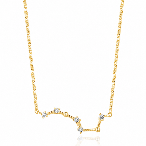  Big Dipper Constellation Necklace 925 Sterling Silver - friendship necklace gift from Bestie Keepsake