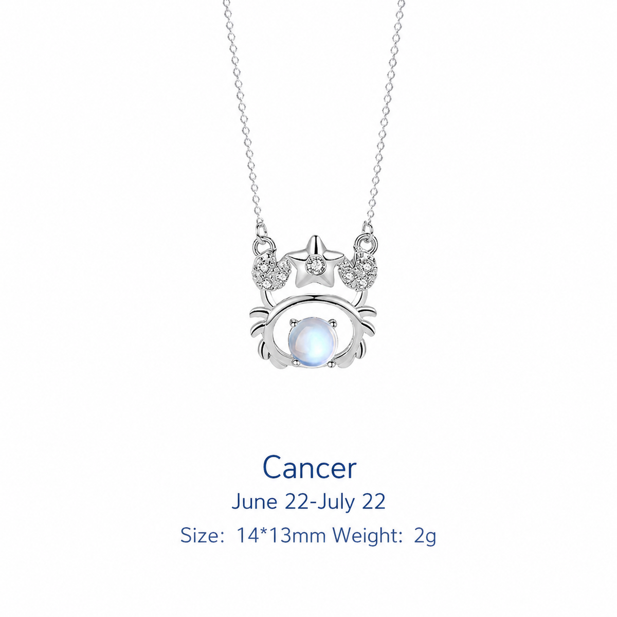  Celestial Zodiac Sterling Silver Necklace - friendship necklace gift from Bestie Keepsake