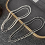  Infinity Clasp Mixed Pearl and Bead Necklace - friendship necklace gift from Bestie Keepsake