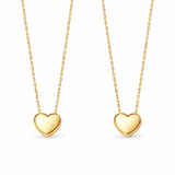  Dainty Heart Pendant S925 Sterling Silver Necklace - friendship necklace gift from Bestie Keepsake