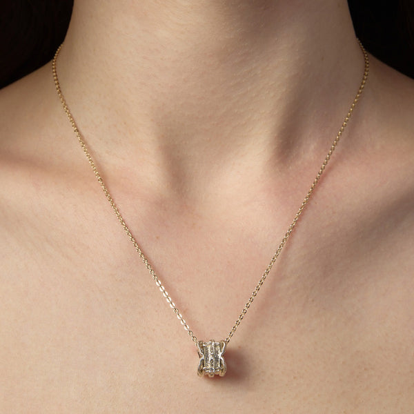 Lace Glimmer Ornate Cross Pendant Necklace - friendship necklace gift from Bestie Keepsake