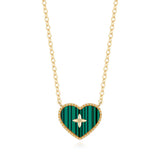  Textured Heart Pendant Necklace in Sterling Silver - friendship necklace gift from Bestie Keepsake