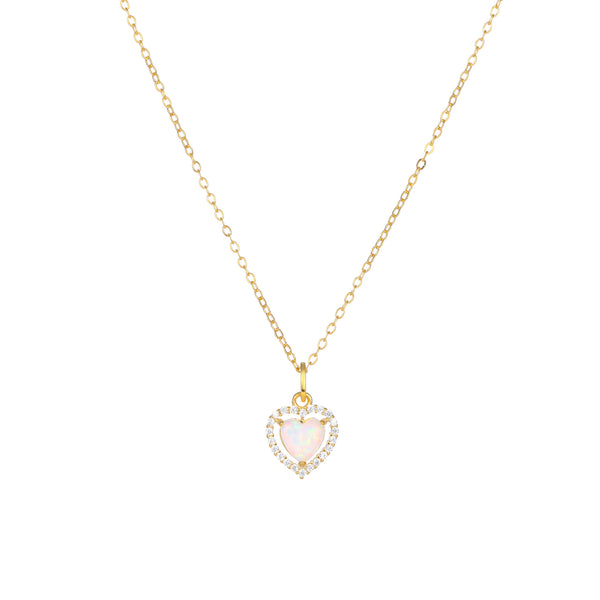  Bowknot Heart Zircon Necklace - friendship necklace gift from Bestie Keepsake