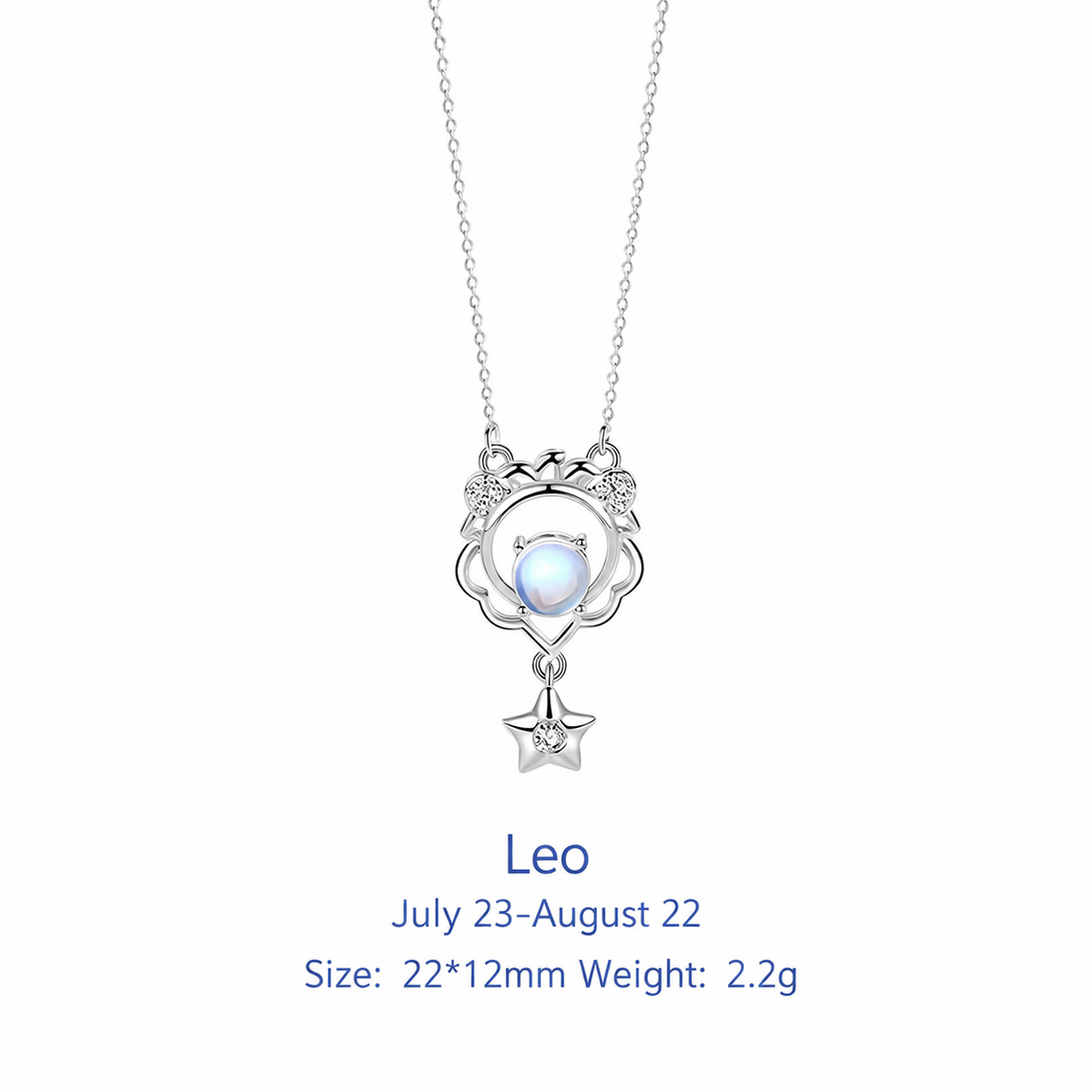  Celestial Zodiac Sterling Silver Necklace - friendship necklace gift from Bestie Keepsake