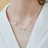  Big Dipper Constellation Necklace 925 Sterling Silver - friendship necklace gift from Bestie Keepsake