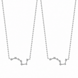  Big Dipper Constellation Necklace 925 Sterling Silver - friendship necklace gift from Bestie Keepsake