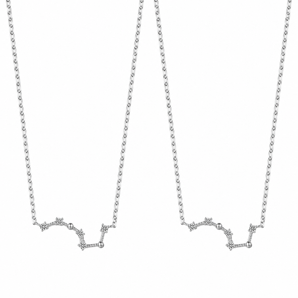  Big Dipper Constellation Necklace 925 Sterling Silver - friendship necklace gift from Bestie Keepsake