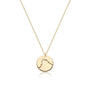  Constellation Coin Pendant Necklace in 14K Gold Plated - friendship necklace gift from Bestie Keepsake