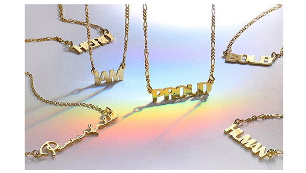  Custom Script Name Necklace in Sterling Silver - friendship necklace gift from Bestie Keepsake