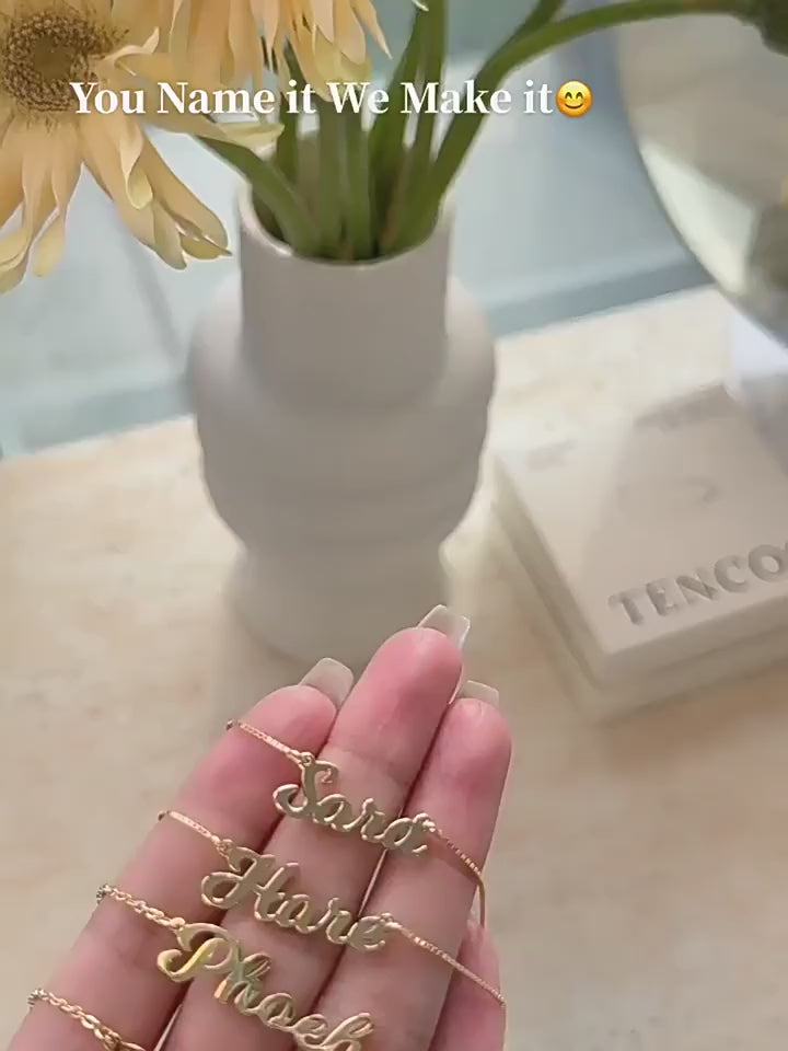 personalized name necklace