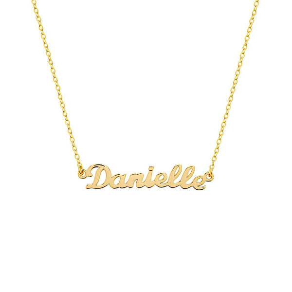  Custom Script Name Necklace in 925 Sterling Silver - friendship necklace gift from Bestie Keepsake
