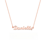  Custom Script Name Necklace in 925 Sterling Silver - friendship necklace gift from Bestie Keepsake